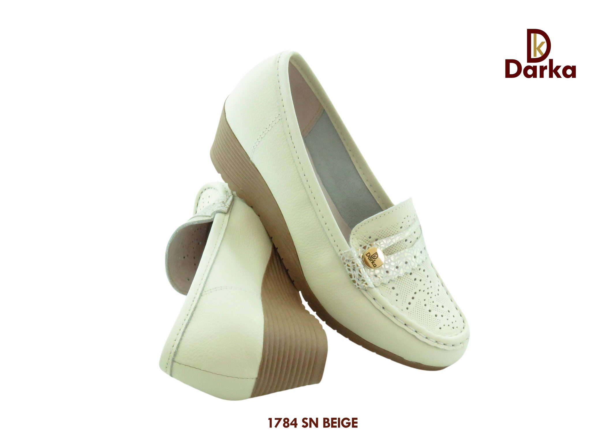 1784 SN CLN BEIGE  Mocasin