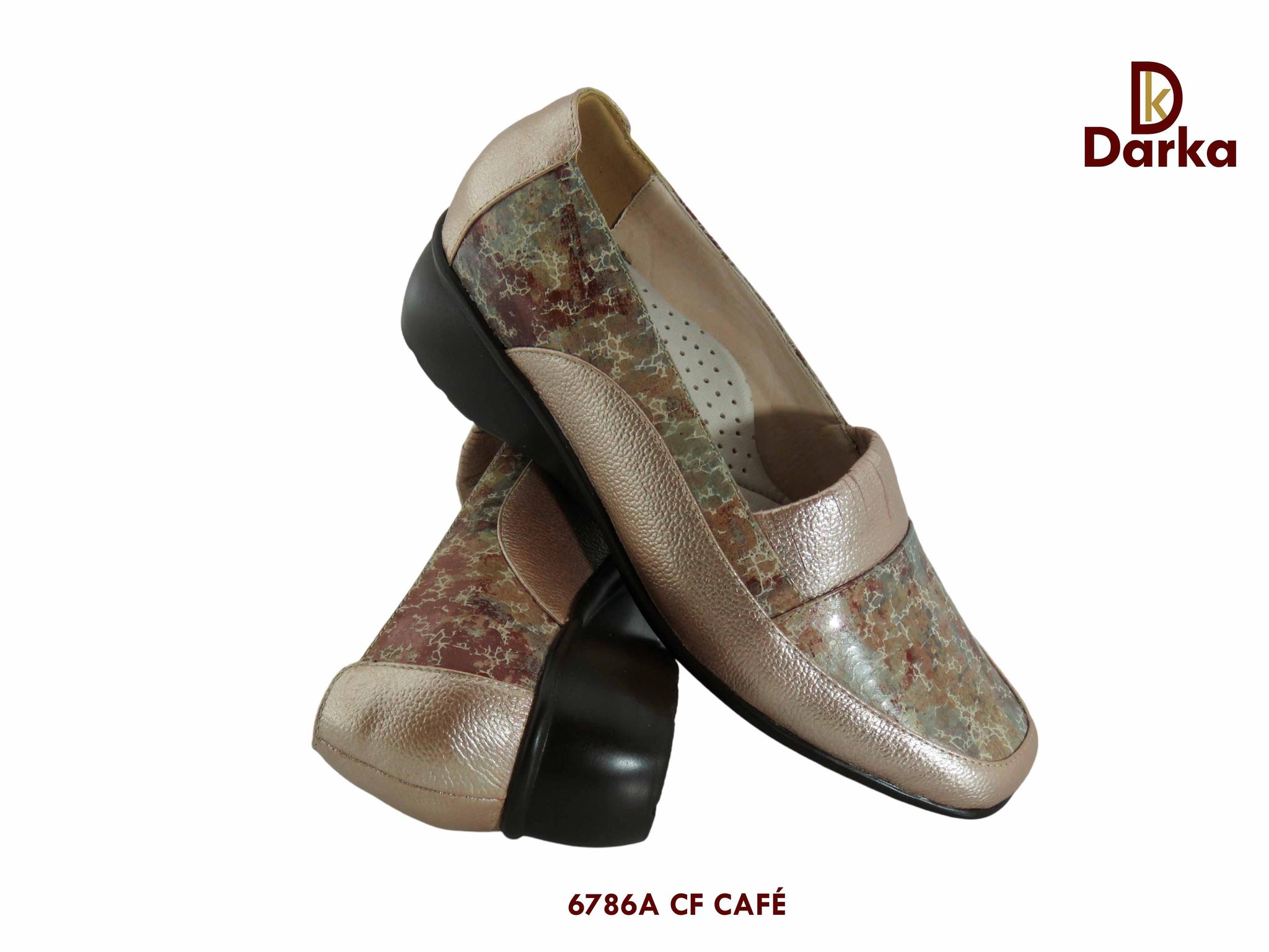 6786A CF CLC CAFE  Mocasin