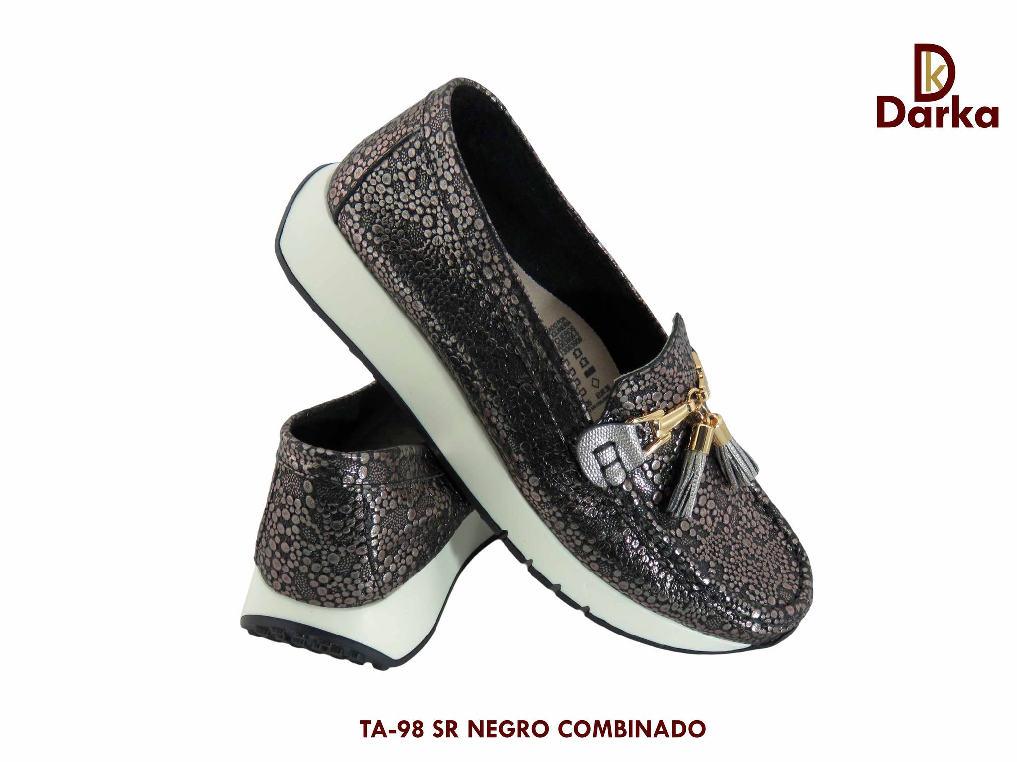 TA98 SR CLN NEGRO COMBINADO  Mocasin