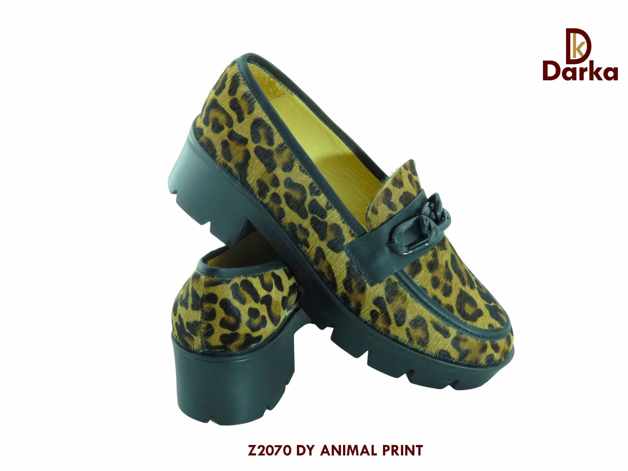 Z2070 DY CLN ANIMAL PRINT  Mocasin