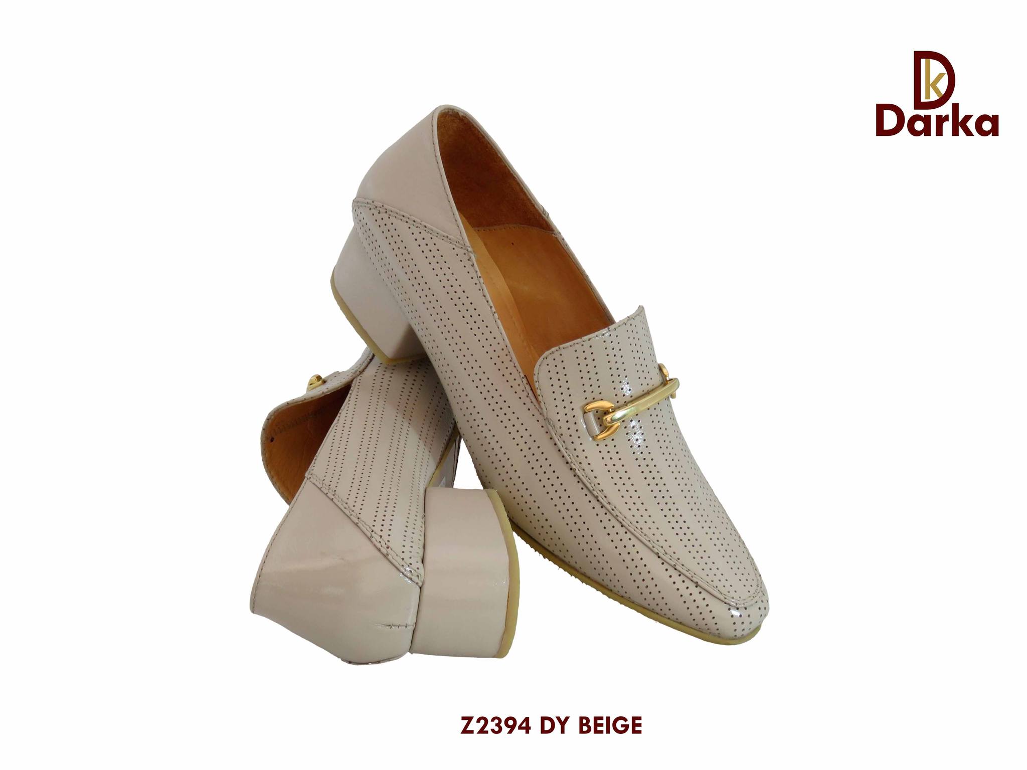 Z2394 DY CLN BEIGE  Mocasin