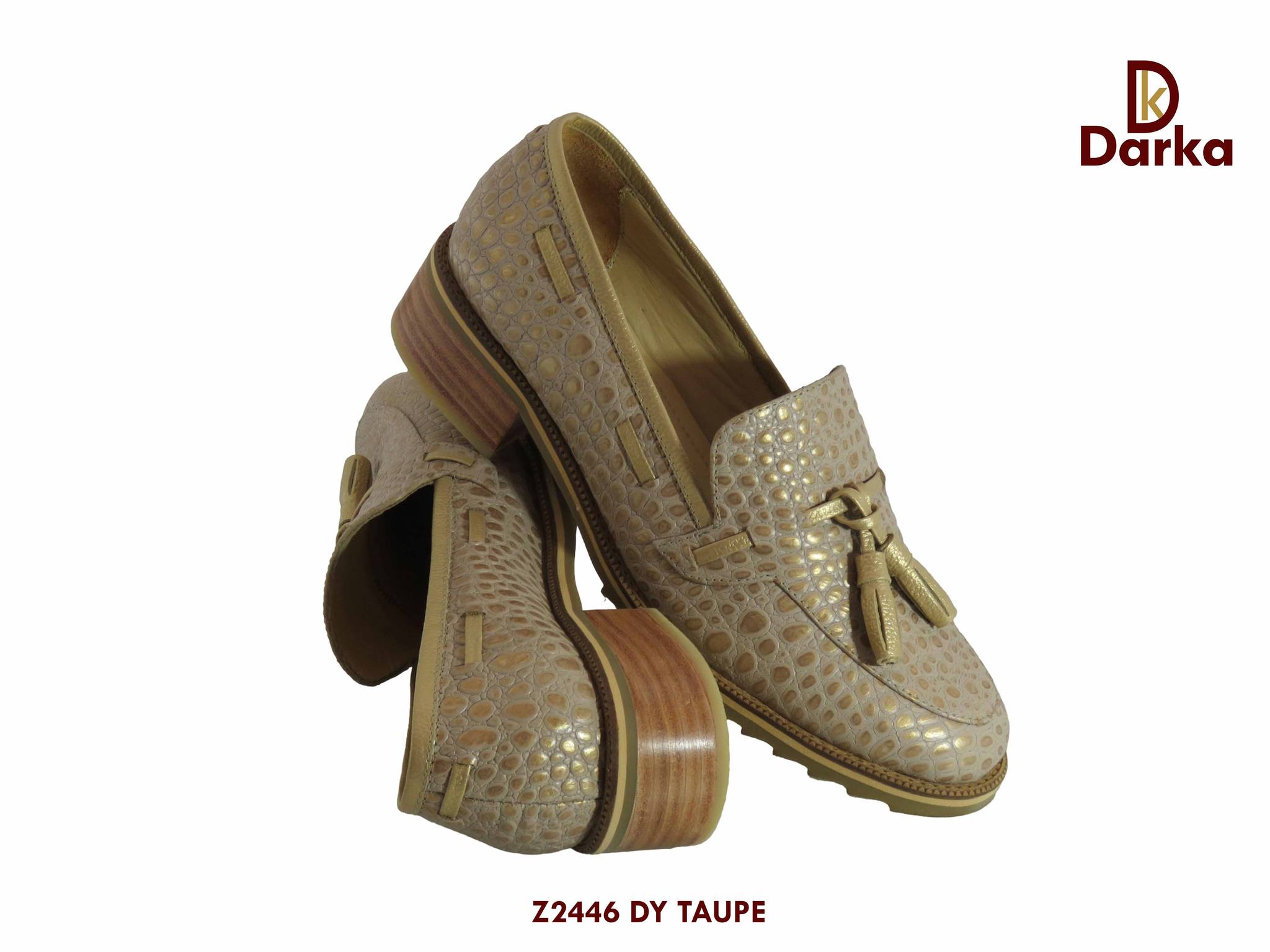 Z2446 DY CLN TAUPE  Mocasin