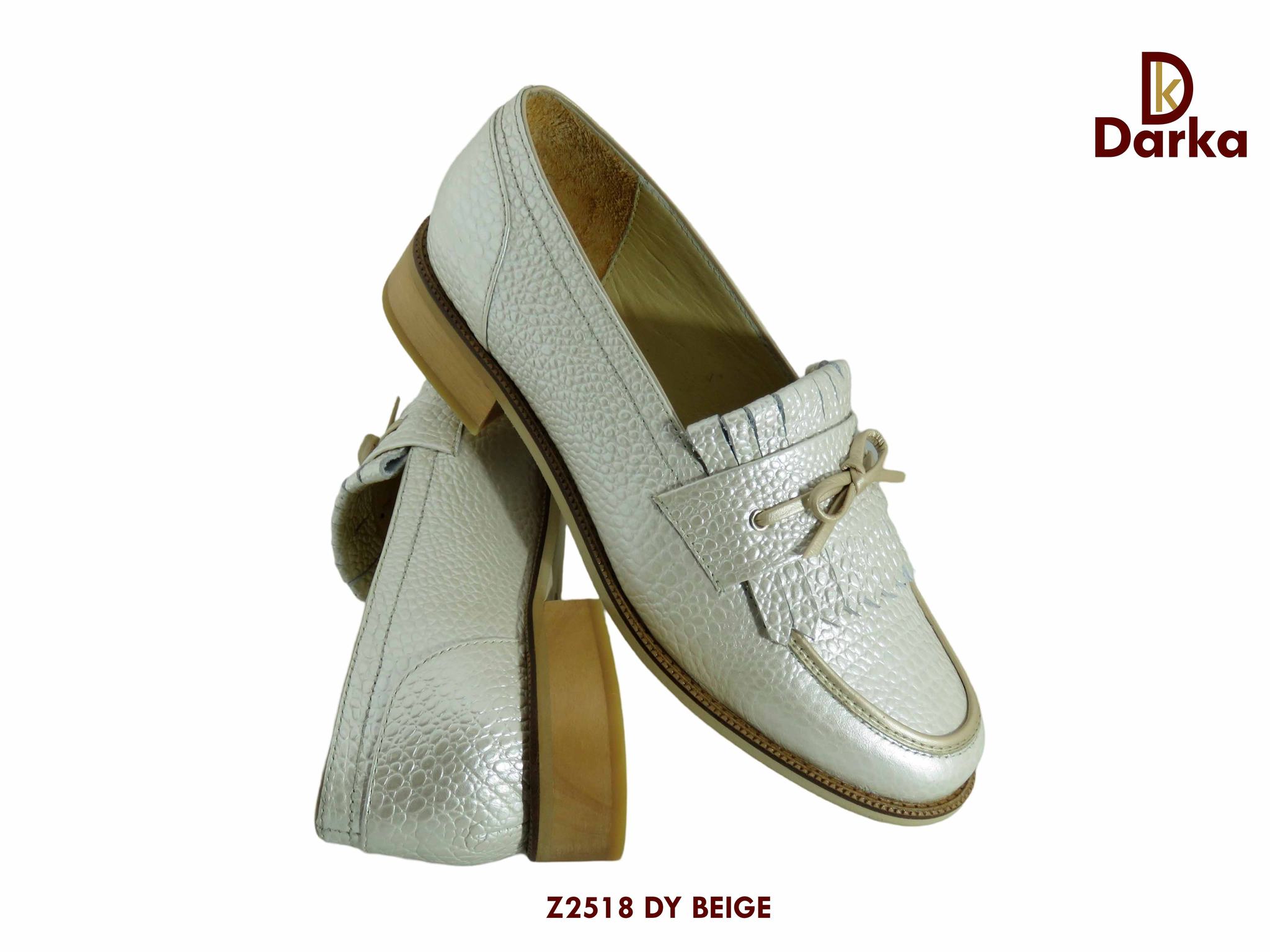 Z2518 DY CLN BEIGE  Mocasin