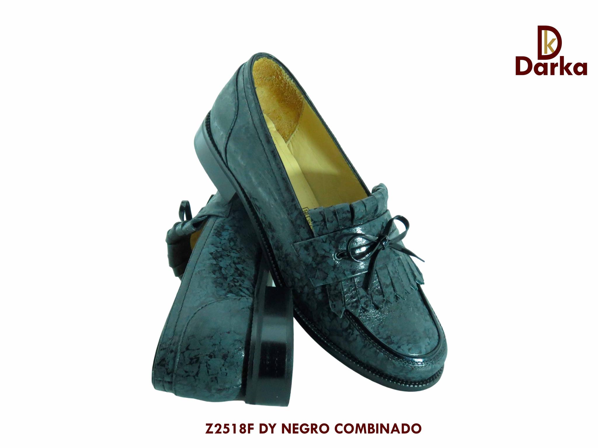 Z2518F DY CLN NEGRO COMBINADO  Mocasin