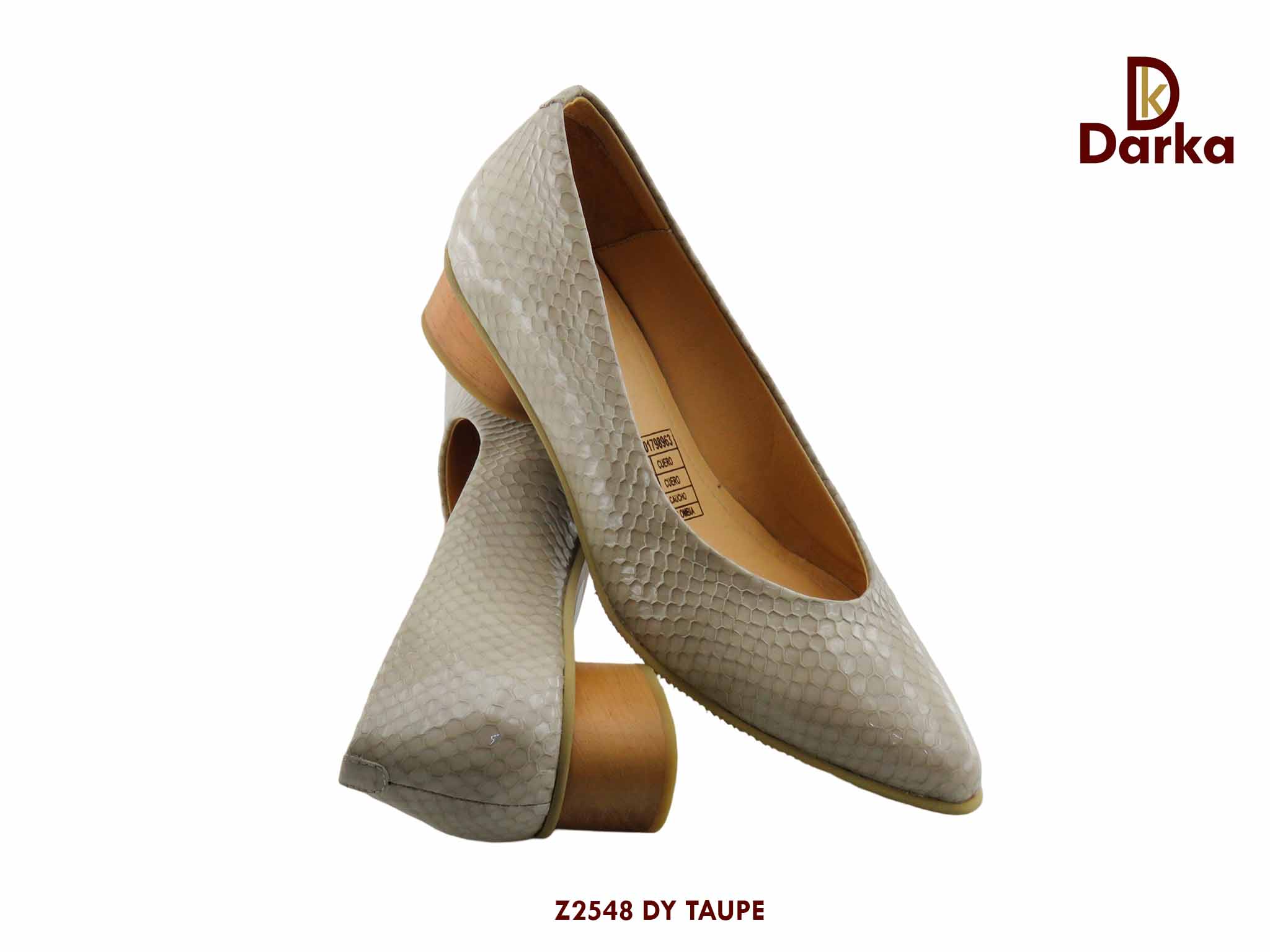 Z2548 DY CLN TAUPE  Mocasin